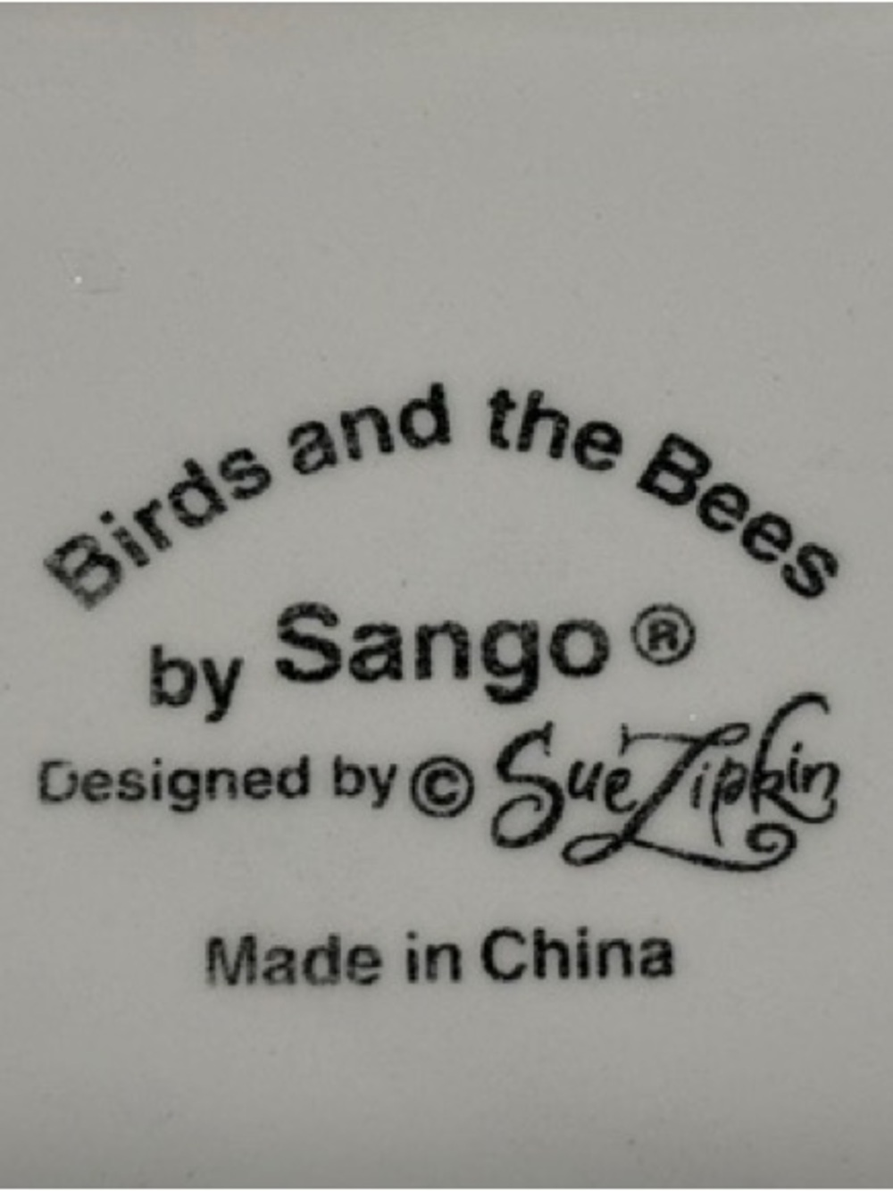 Covered Butter Dish & Salt & Pepper Shakers - “Birds and the Bees” By Sango - Picture 7 of 9